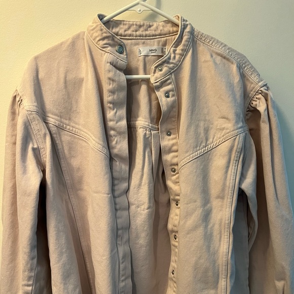 Mango denim shirt jacket denim - Picture 1 of 4